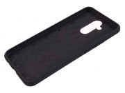 Grey / black TPU carbon fiber effect case for Huawei Mate 20 Lite